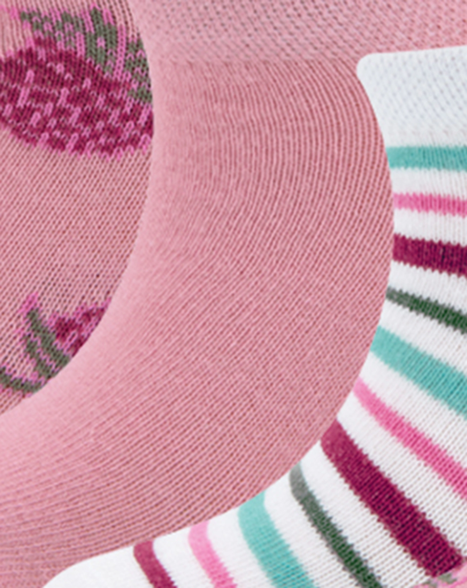 Sneaker-Socken BEEREN 6er Pack in altrosa/latte