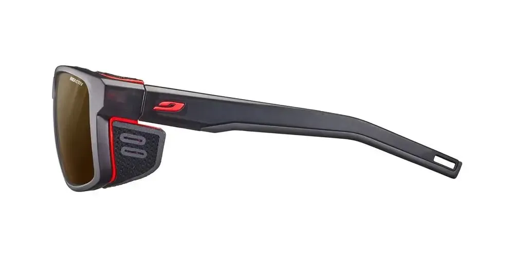 Julbo Shield Reactiv 2-4 Polarized Matt Translucent Black/Orange