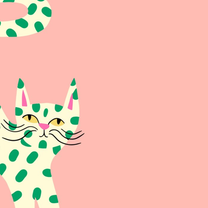Greetz | Denken aan kaart | kat