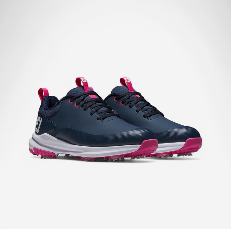 Footjoy - Tour Rival - Golfschoenen - Navy/Wit/Roze - Dames