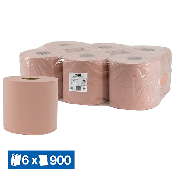 Bobines d'essuyage chamois, lot de 6