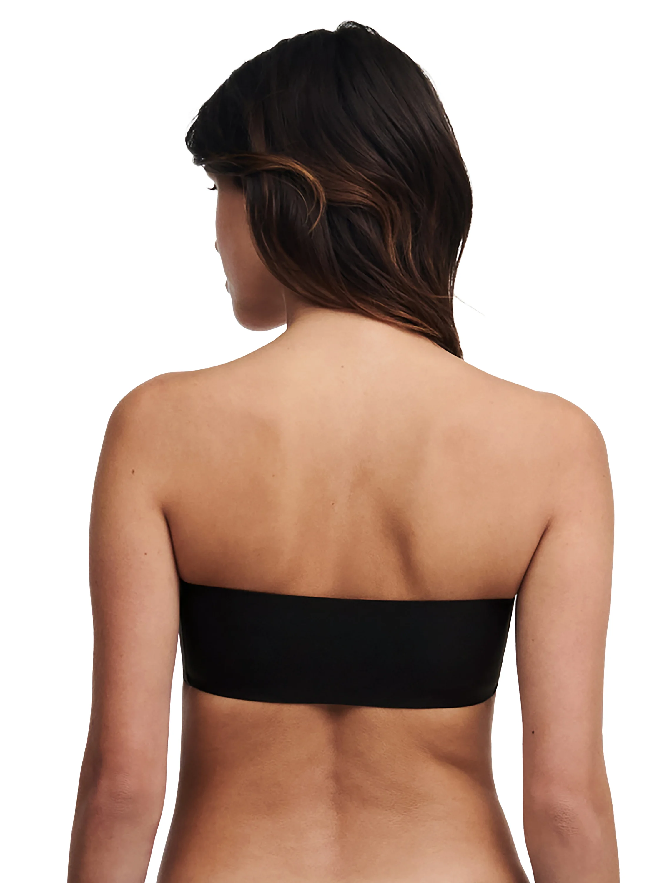 SOFTSTRETCH - Soutien-gorge sans armature bandeau coques | Noir
