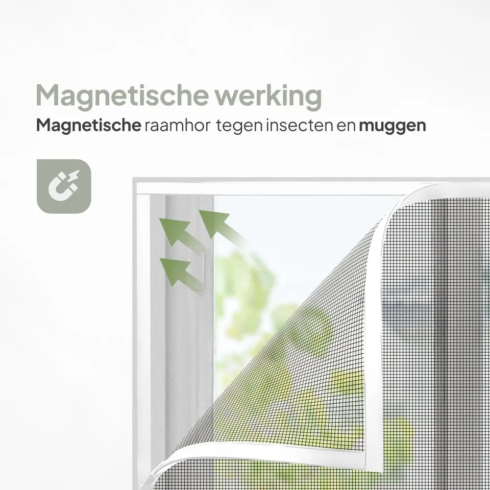 O'DADDY Magnetische raamhor - 100x120 cm