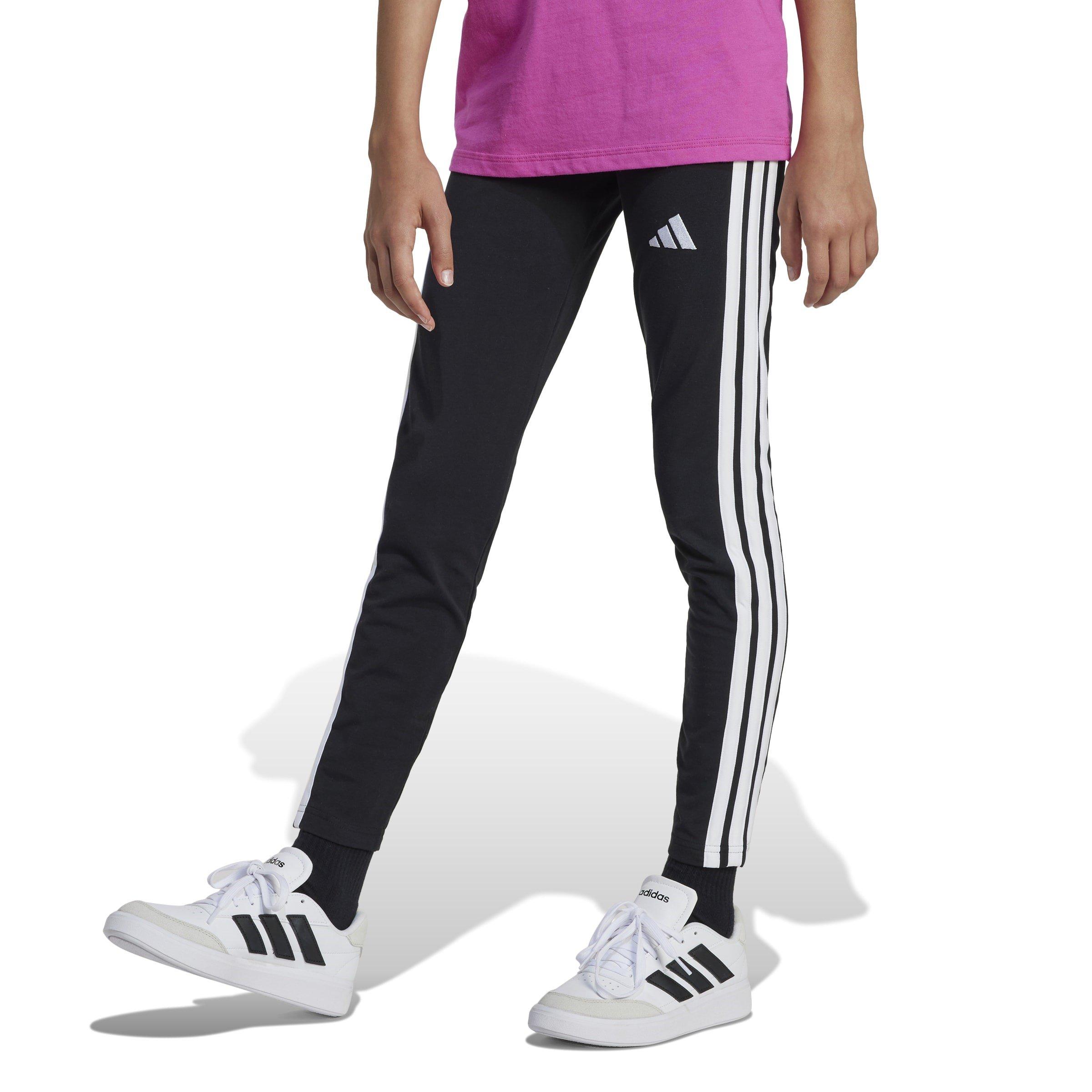adidas Girls Essentials 3-Stripes Leggings