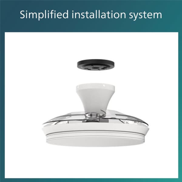 Philips Bliss Takvifte med LED-belysning Varm/kaldhvit 4500 lm