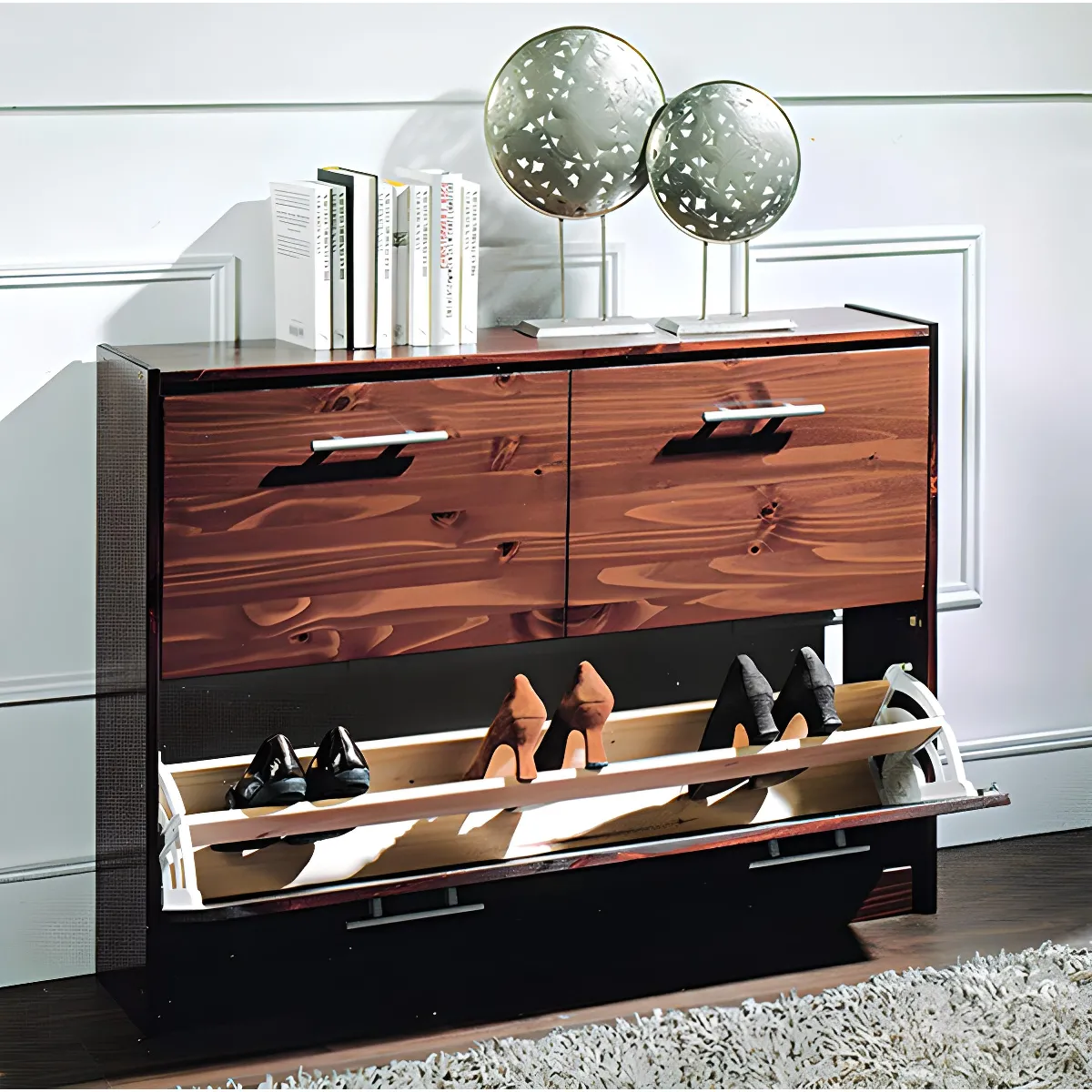 pegane Commode - Noyer