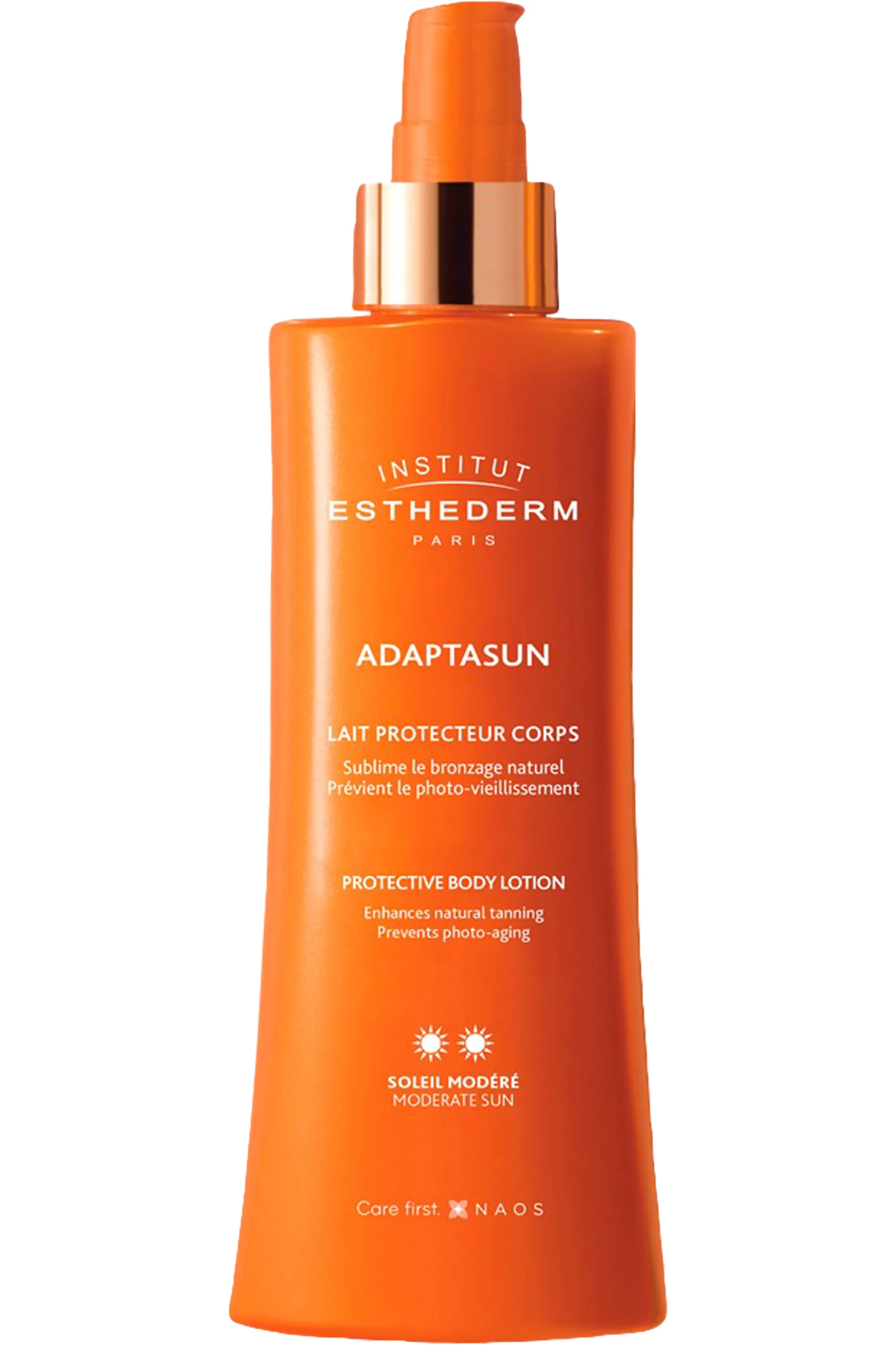 Institut Esthederm Lait corps protecteur perfecteur de bronzage Adaptasun-200 ml