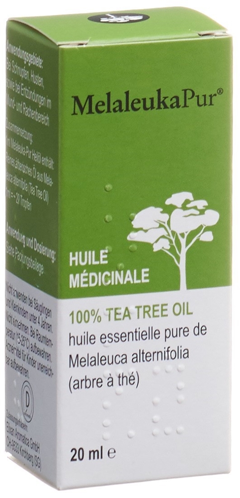 Elixan Melaleuka Pur Flüssigkeit<br>20 ml, Flasche, Lösung zur Anwendung in der Mundhöhle