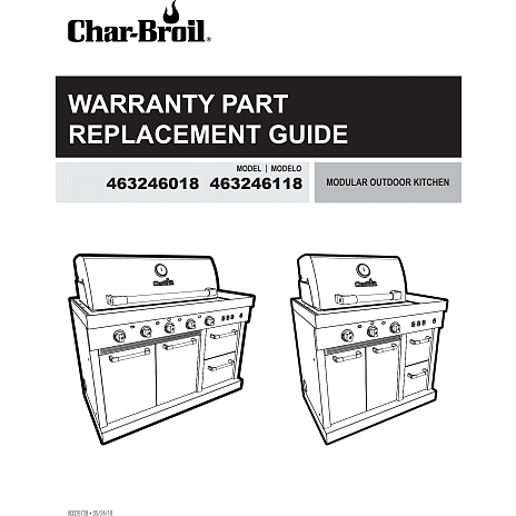 Char-Broil Ultimate 3200 Mok - stål