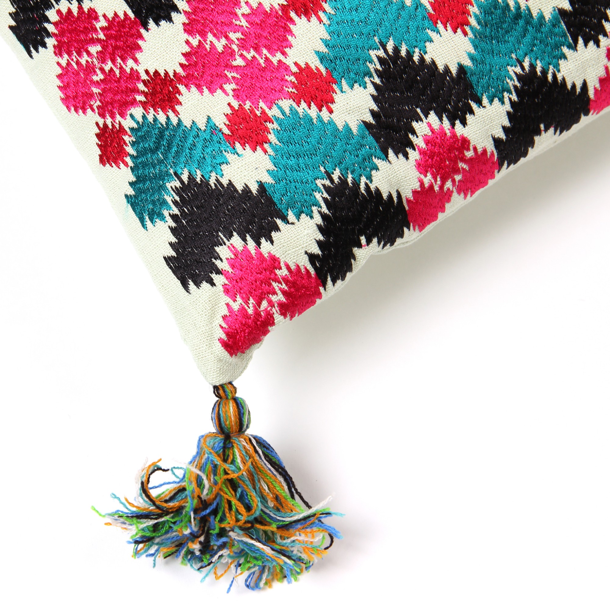 Langkissen 'Heanor', multicolor, T 35 cm, B 80 cm von fischer's lagerhaus
