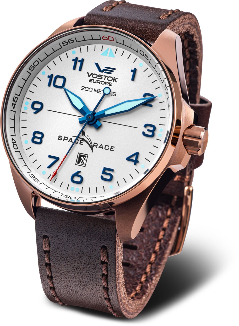 Vostok Europe Herrenarmbanduhr YN55-325B664L - 47 mm