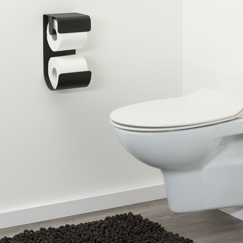 Sealskin WC-rolhouder Brix Metaal Zwart