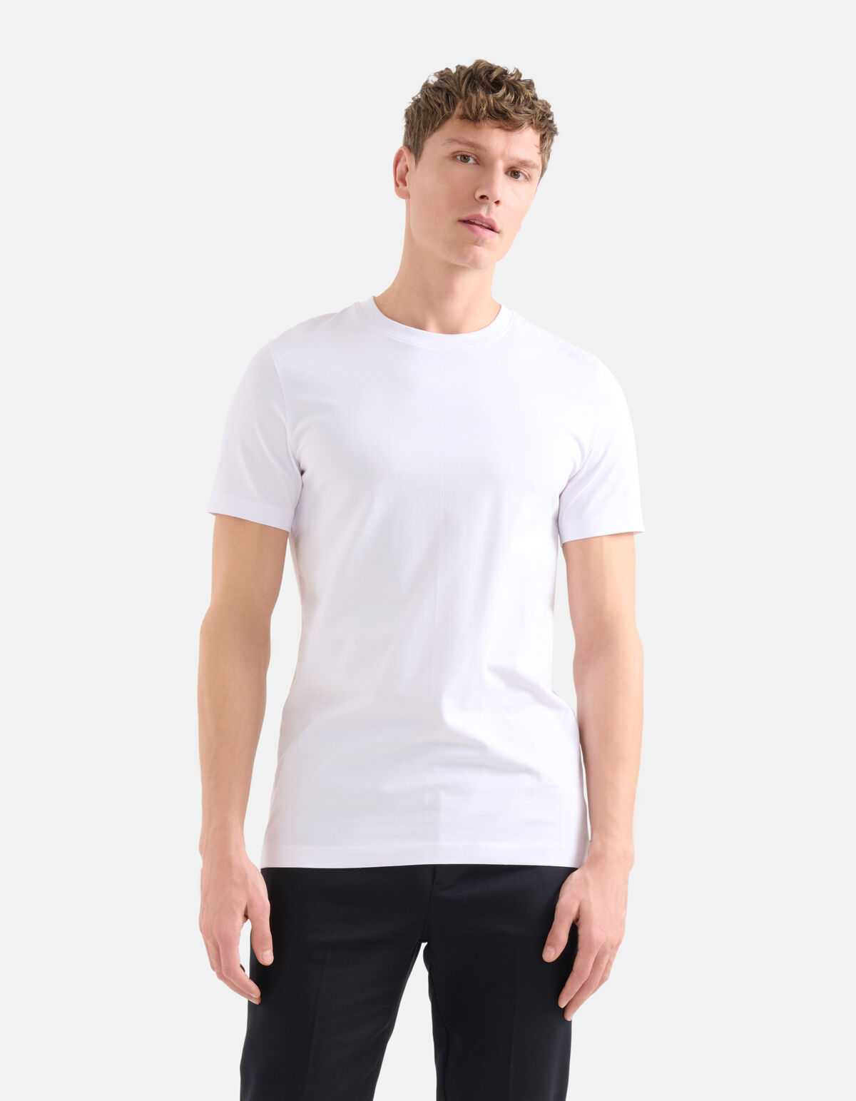 Basis T-shirt Wit