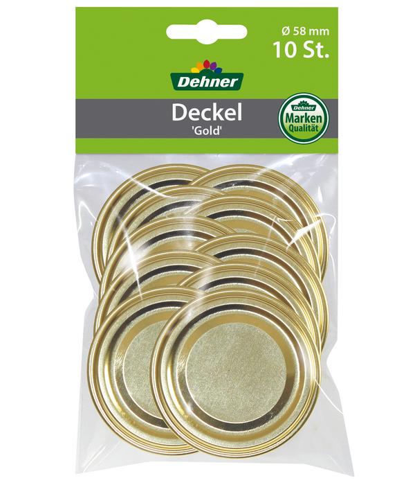Dehner Schraubdeckel gold, für
