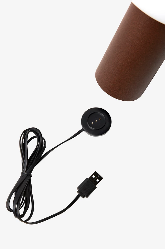 Bordlampe Antibes USB høyde 19 cm
