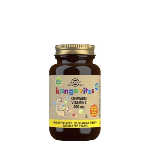 Solgar Kangavites Vitamina C 100mg 90 comprimidos