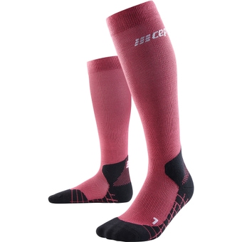 Testival Neuware CEP Hiking Light Merino Compression Socken Berry Damen