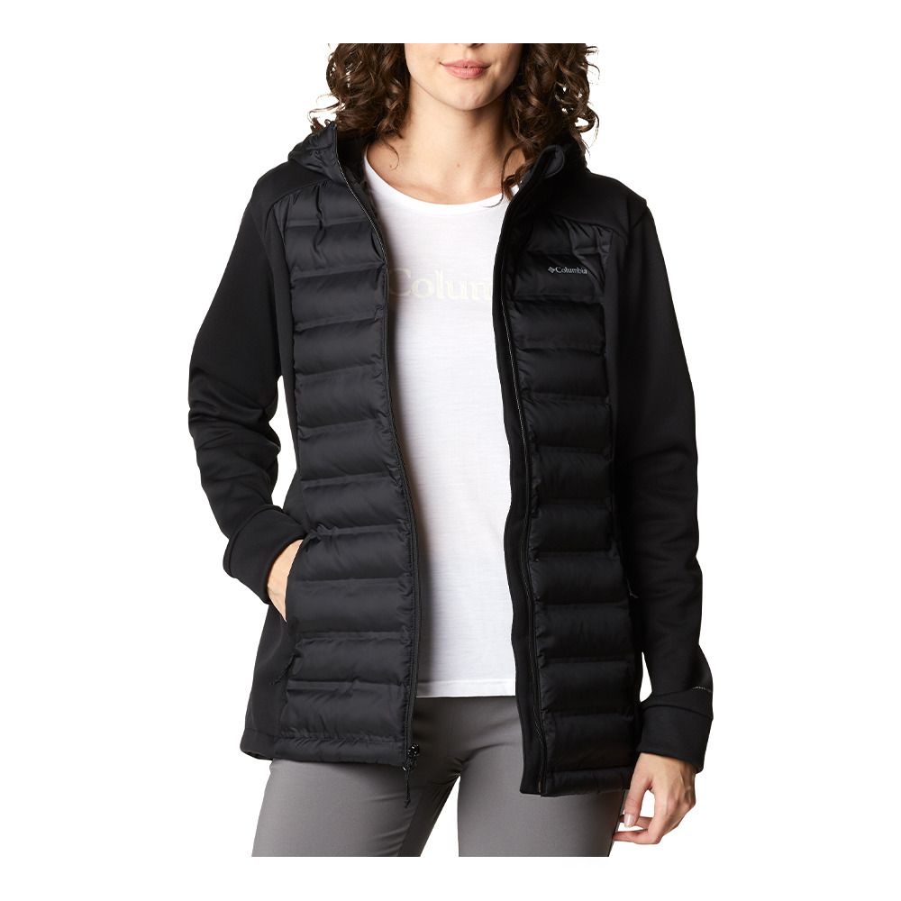 Columbia OUT SHIELD HYBRID - Veste Femme black