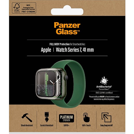 PanzerGlass Full Body skærmbeskyttelse Apple Watch Series 7 41mm