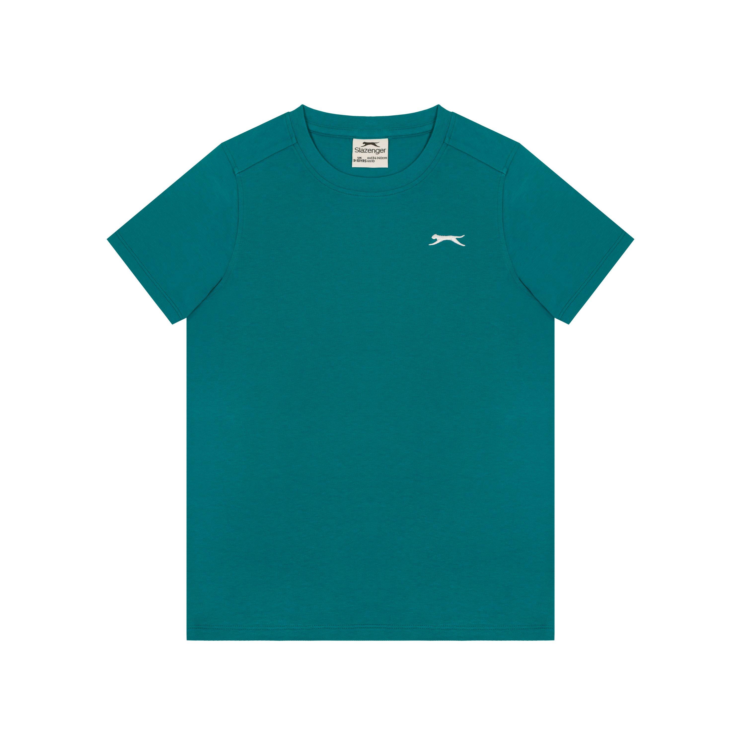 Slazenger Junior Boys Plain Tee shirt