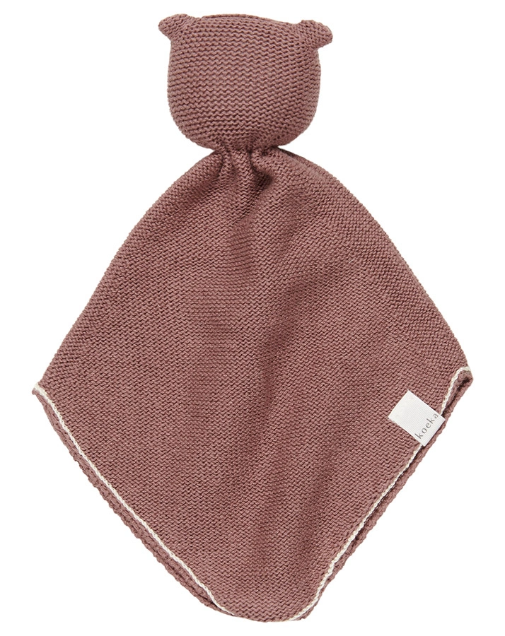Kuscheltuch NANUK in pflaume