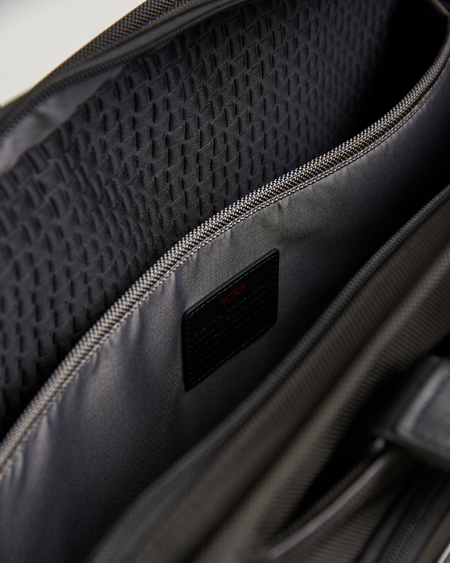 TUMI Alpha 3 Compact Large Laptop Brief Black