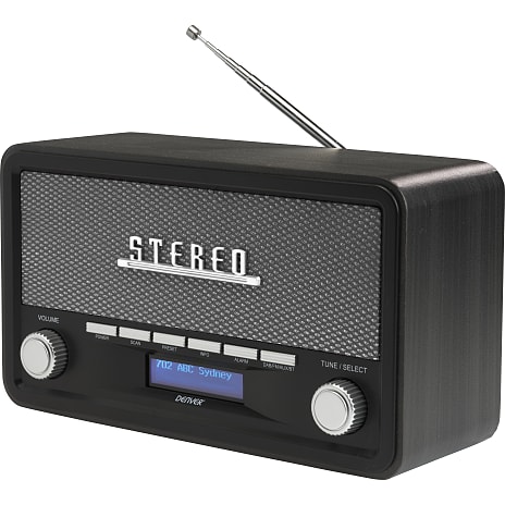 Denver DAB-18 DAB+/FM radio - mørkegrå