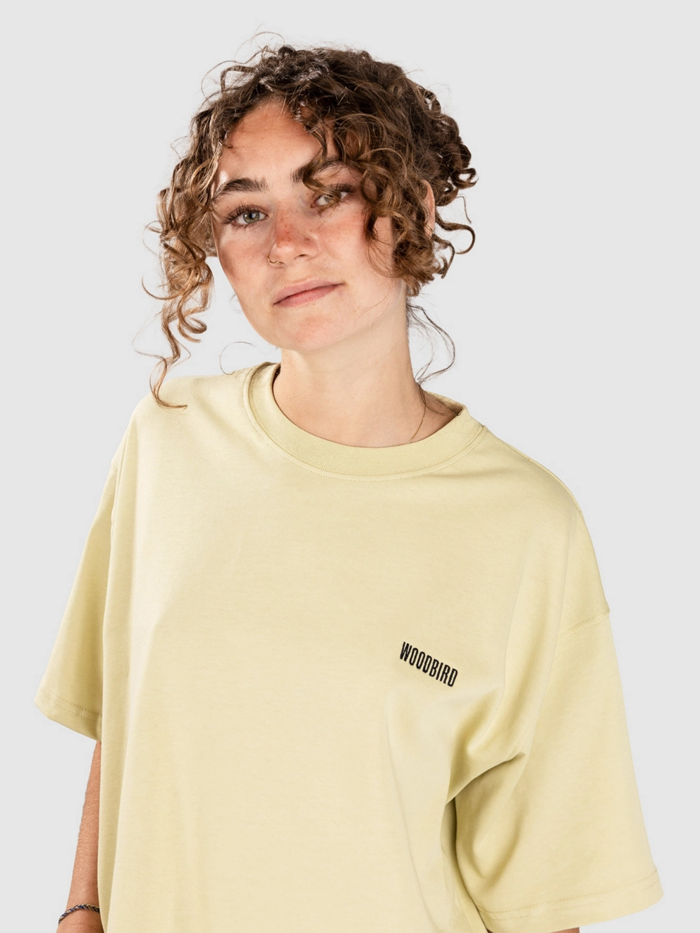 Woodbird WBBaine Fortune T-Shirt dusty lime