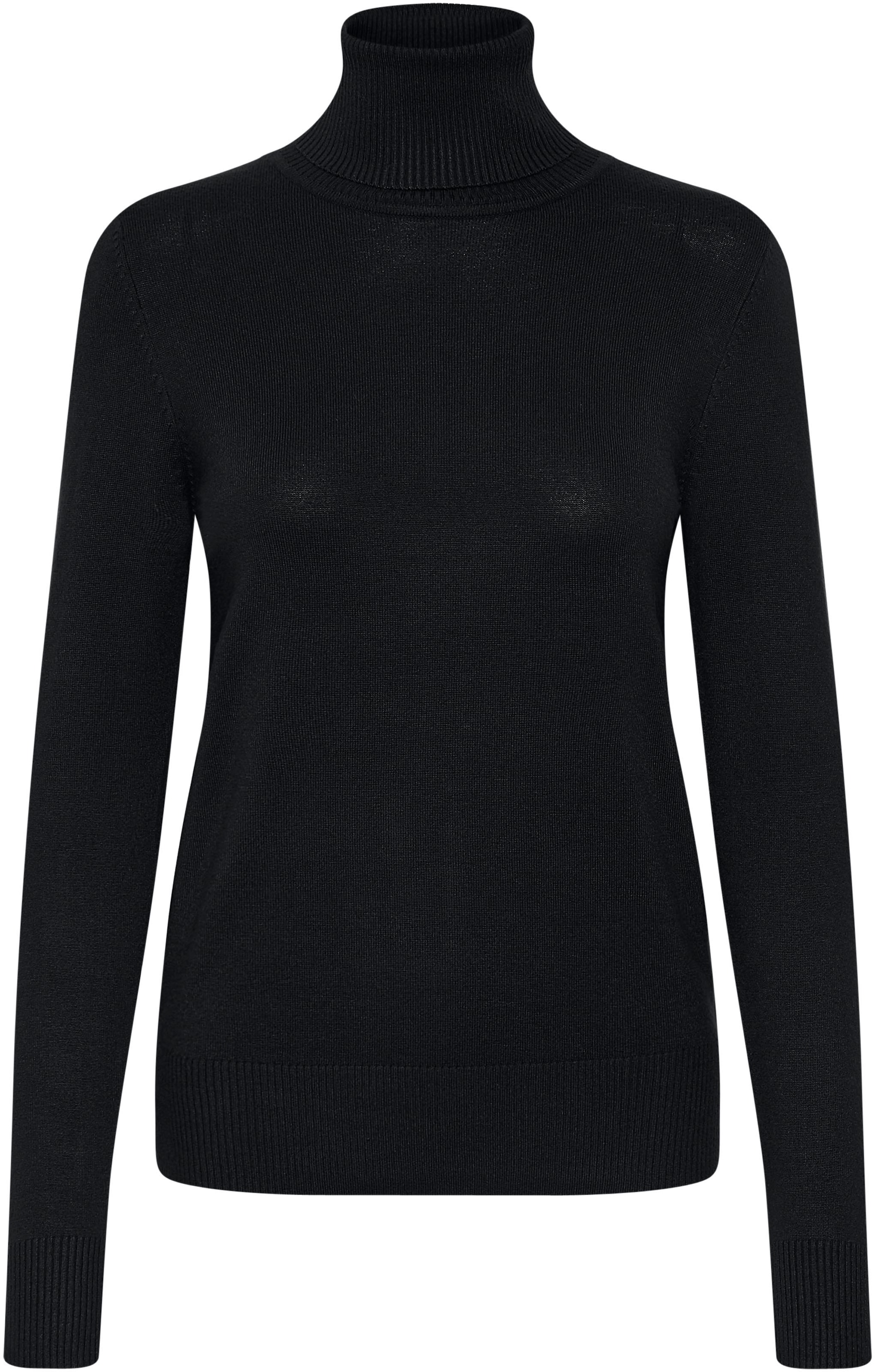 Saint Tropez Rollkragenpullover »J2046, MilaSZ Rollneck«, Feinstrick mit Viskose, Classic fit