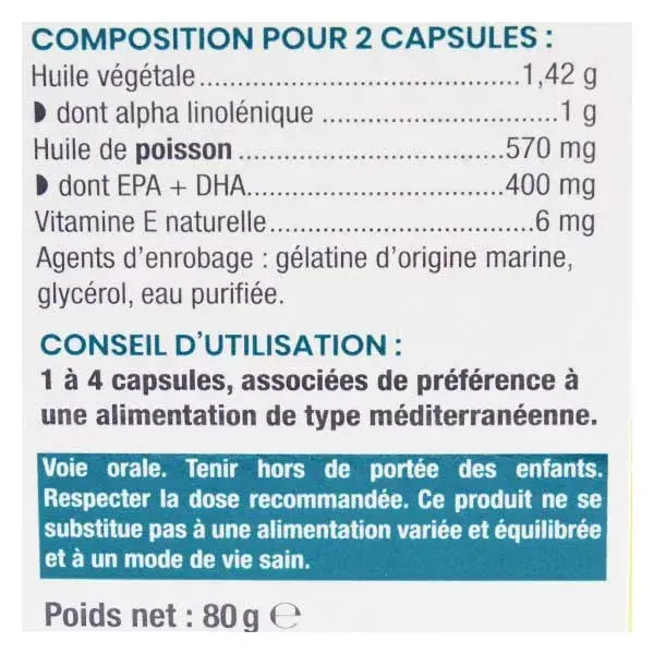 Synergia Mix Alpha 3 60 cápsulas