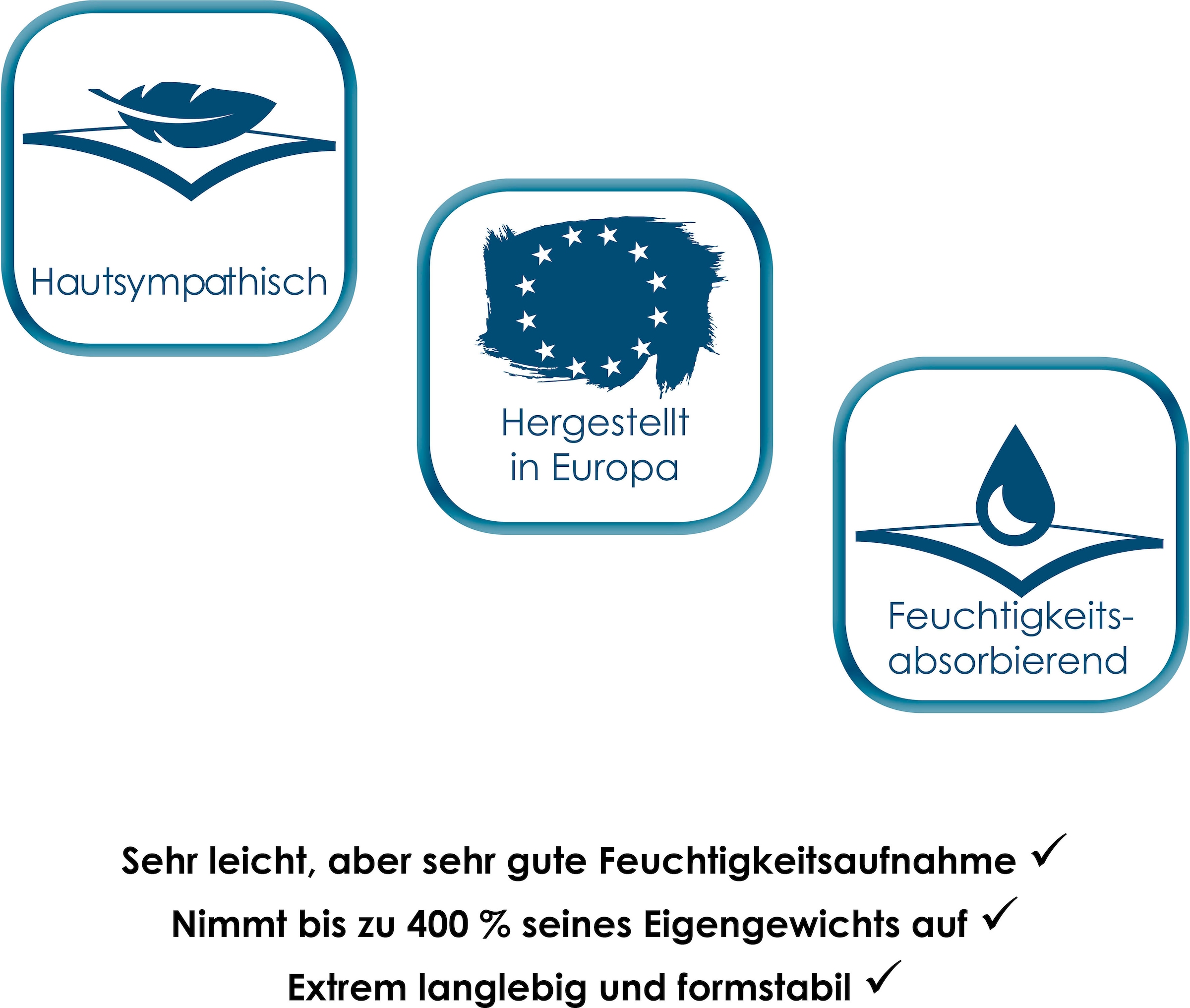 SETEX Sporthandtuch »SETEX Sporttuch aus Evolon®« Komfort & Haltbarkeit: Hypoallergenes Evolon® - sanft zur Haut