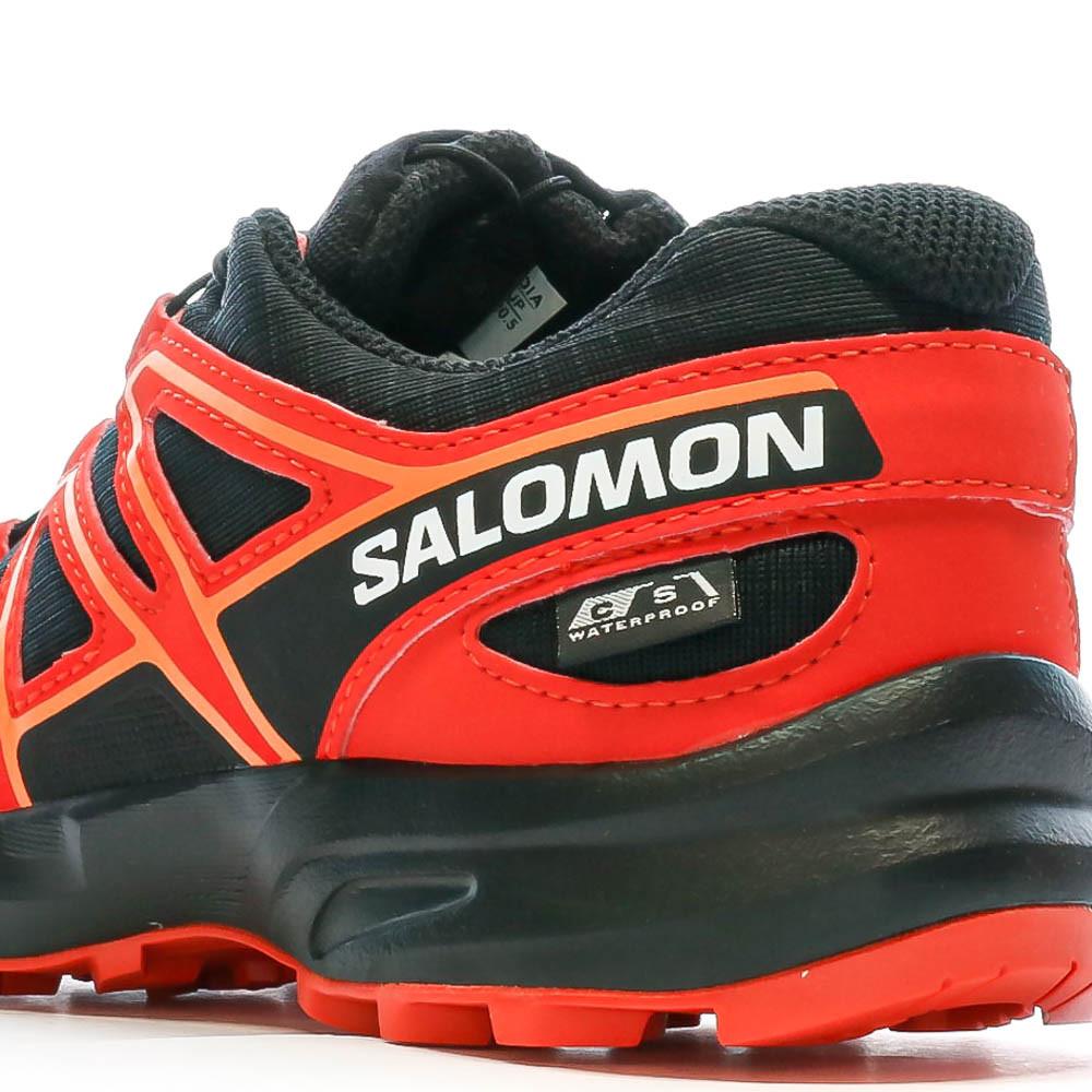 Salomon Chaussures de Trail Noir/Rouge Junior Garçon Salomon Speedcross