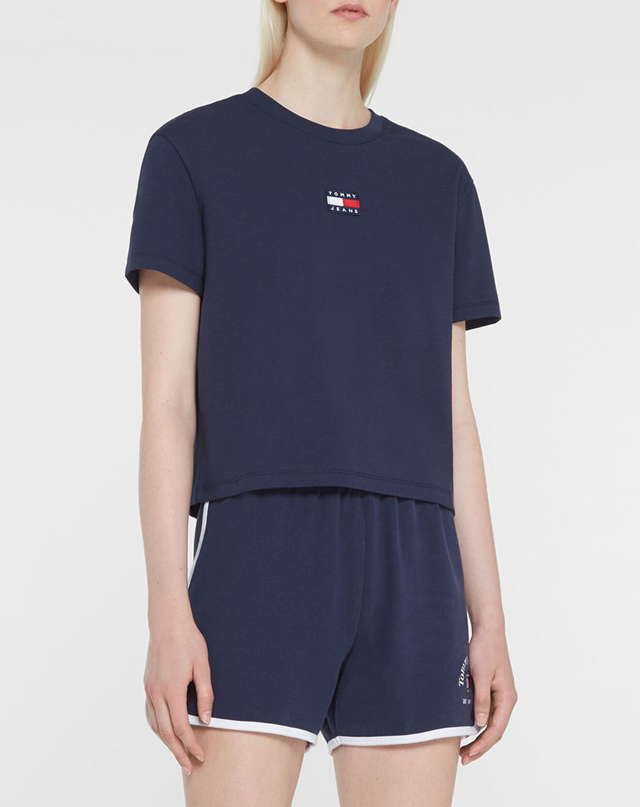 Tommy Jeans T-Shirt Badge bleu marine