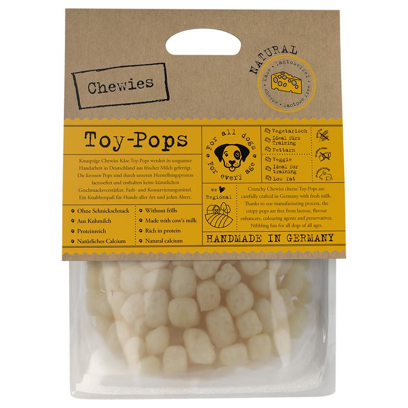 Chewies Toy-Pops Natural fromage