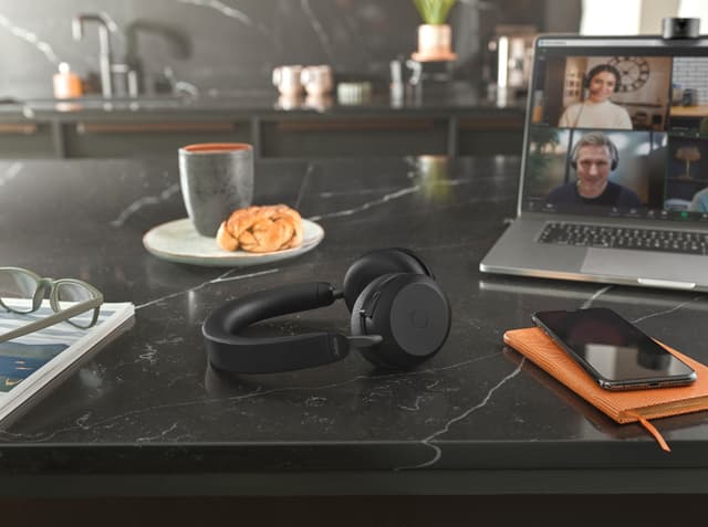 Jabra Evolve2 75 MS Stereo trådløse høretelefoner