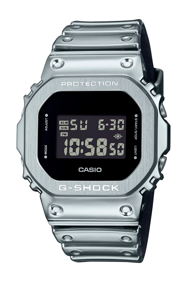 Casio G-SHOCK G-Steel Fine Metallic Silber GM-5600YM-8ER