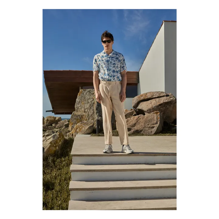 Portuguese Flannel Chemisette Minho | Blanc