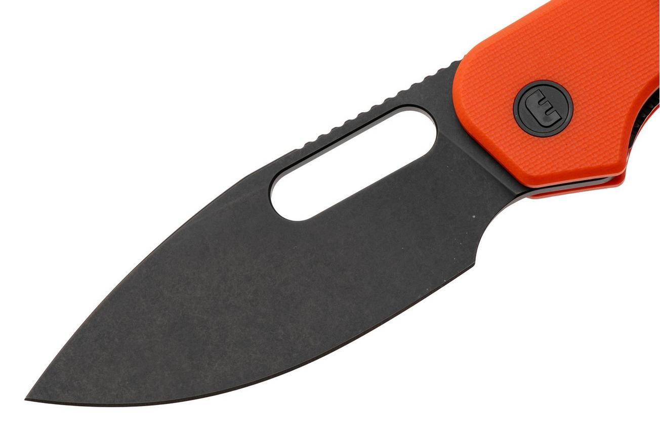 Eutektik EFD EFD-OBW-R Blackwashed 14C28N, Orange G10, zakmes