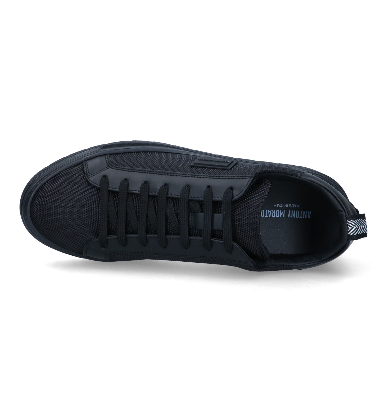 Veterschoenen zwart