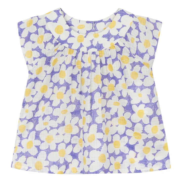 Arsène et Les Pipelettes Blouse Fatine Coton Bio | Violet