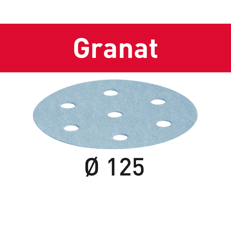 Festool Granat STF D125/9 schuurschijf 80 Grit