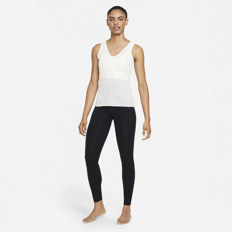 Nike Yoga Luxe Traeningstop Hvid