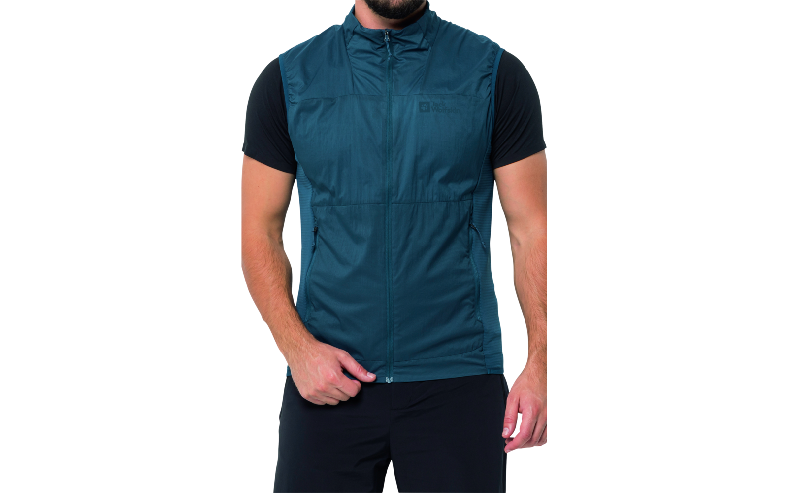 Jack Wolfskin Prelight Alpha Herren Outdoor-Weste dark sea