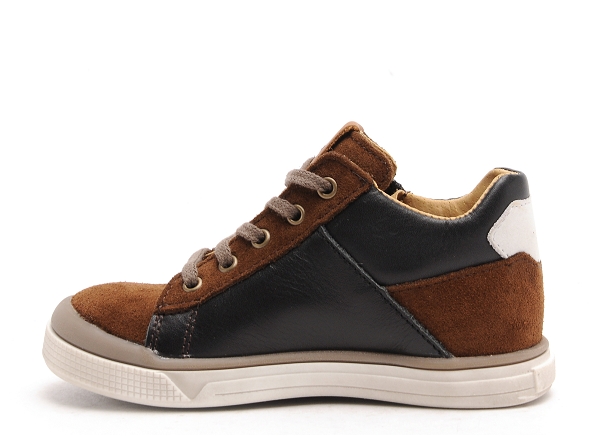 Bopy boots bottine enfant vizir marron