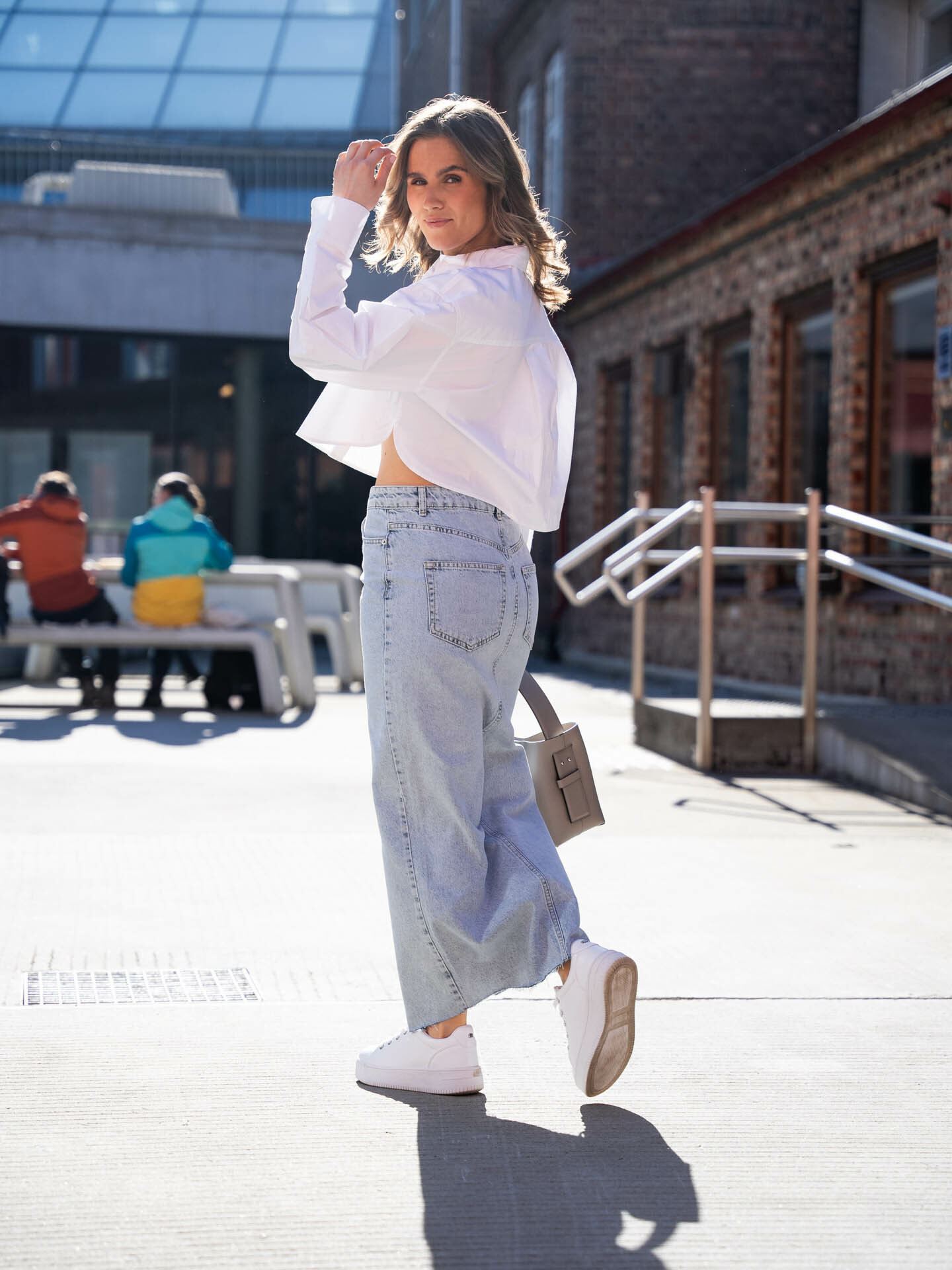 Ninni Maxi Denim Skirt
