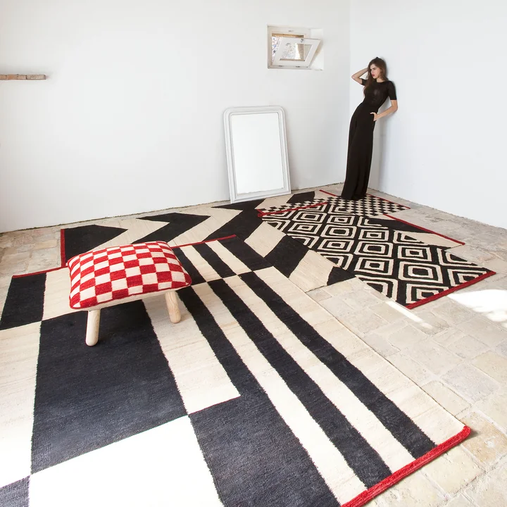 nanimarquina - Mélange Stripes 3, 80 x 240 cm