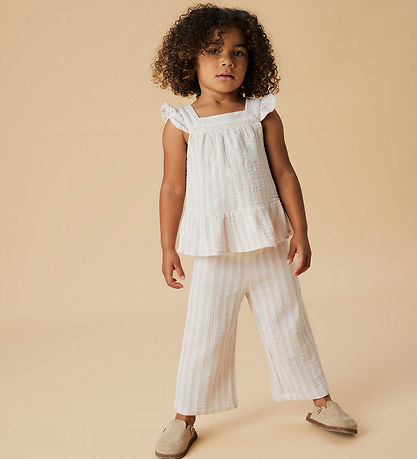 Lil' Atelier Hosen - NmfFemke - Coconut Milch/Morganit
