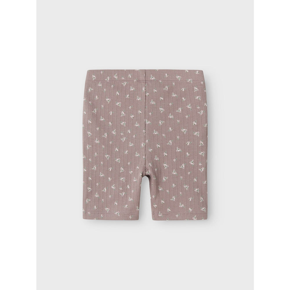 Køb Name It Purple Dove Hoise Slim Biker Shorts