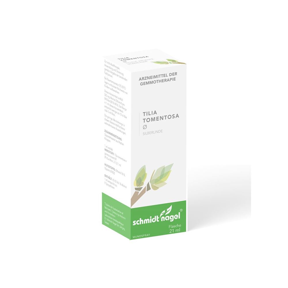 SCHMIDT-NAGEL Tilia tomentosa<br>21 ml, Flasche, Glycerinmazerat, TM