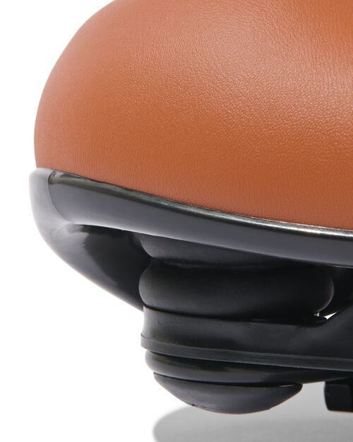 selle de vélo marron